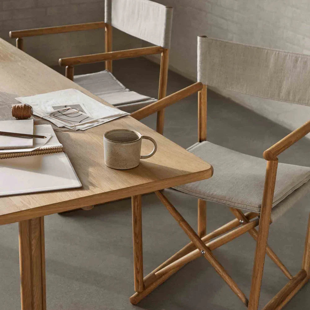 FDB Møbler Folding chair in solid oak, designed by Ole Jørgensen