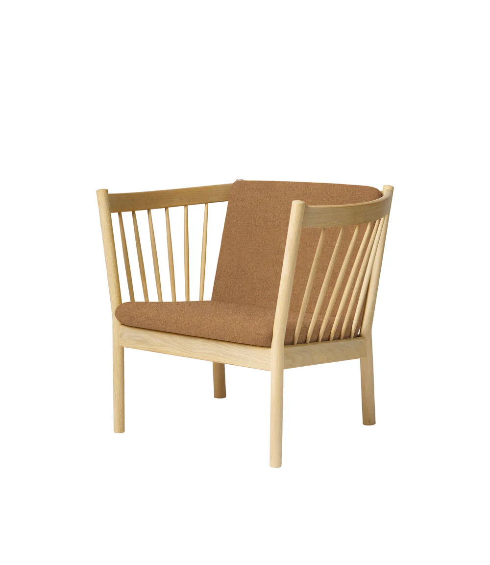 FDB Møbler Armchair in solid oak (brown), designed by Ole Jørgensen
