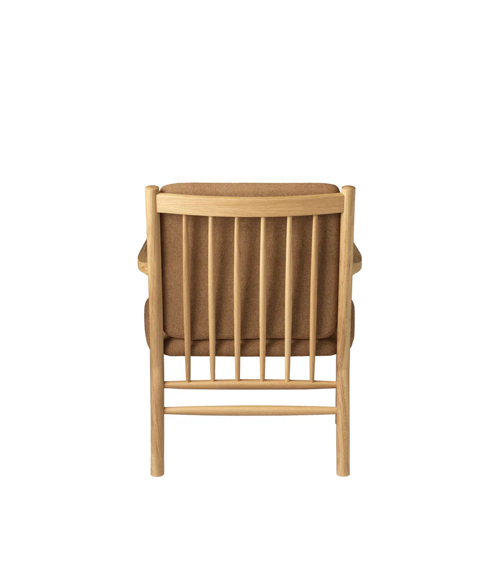 FDB Møbler Armchair in solid oak (brown), designed by Ole Jørgensen