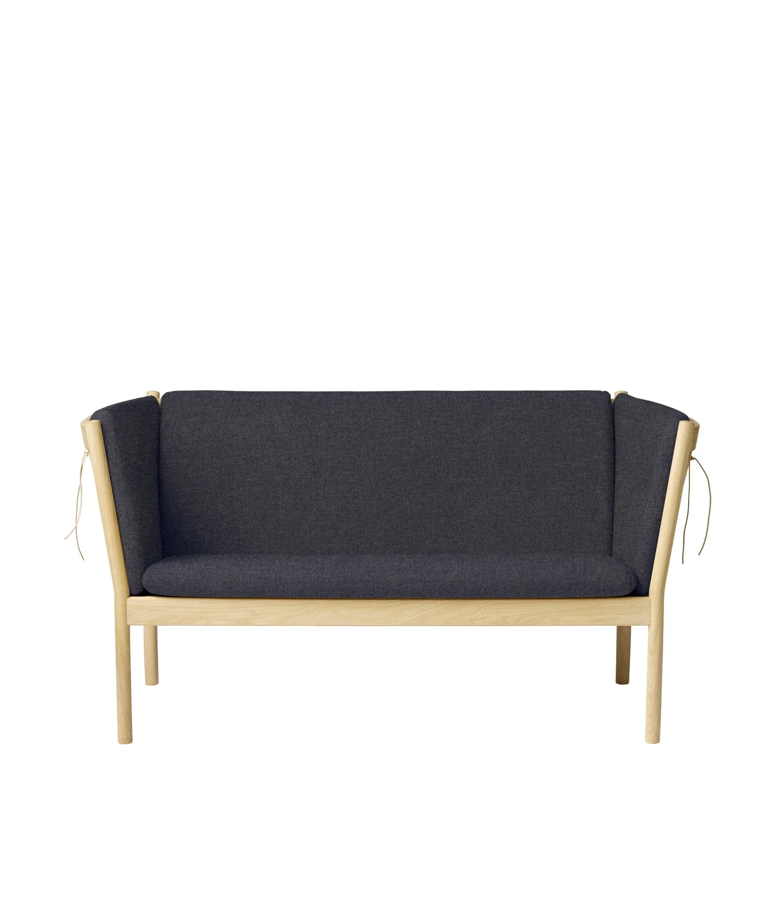 FDB Møbler 2-Person couch in solid oak (dark), designed by Ole Jørgensen