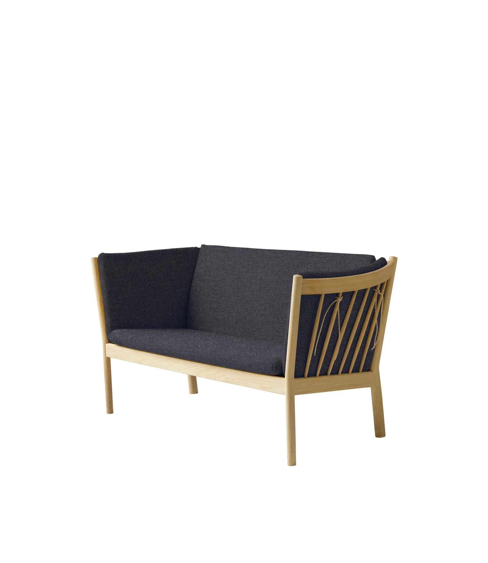 FDB Møbler 2-Person couch in solid oak (dark), designed by Ole Jørgensen