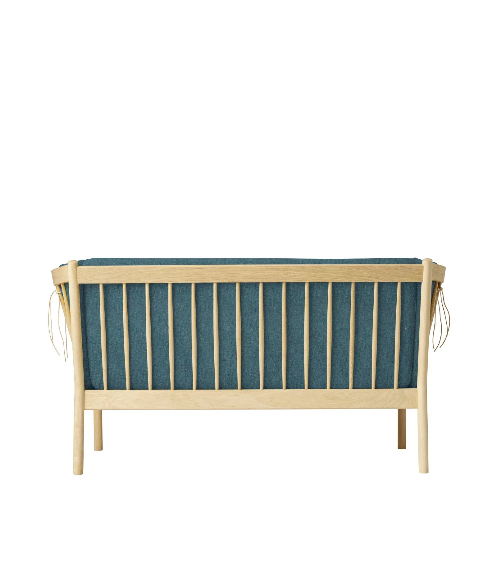 FDB Møbler 2-Person couch in solid oak (green), designed by Ole Jørgensen