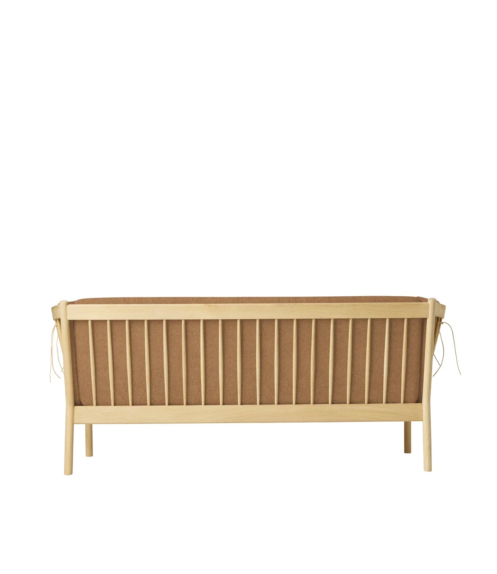 FDB Møbler 3-Person couch in solid oak (brown), designed by Ole Jørgensen