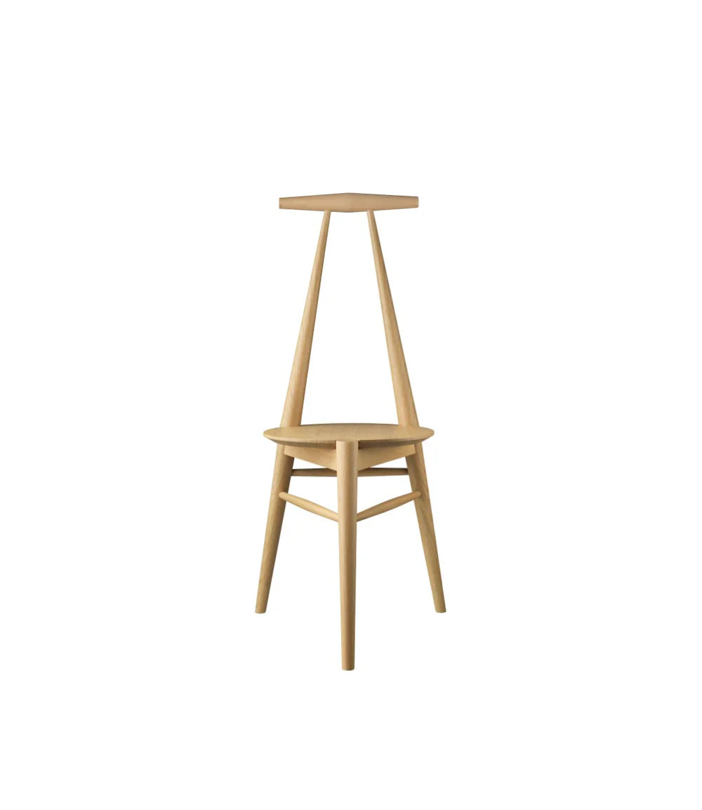 FDB Møbler Anker Chair in natural solid oak, designed by Stine Weigelt