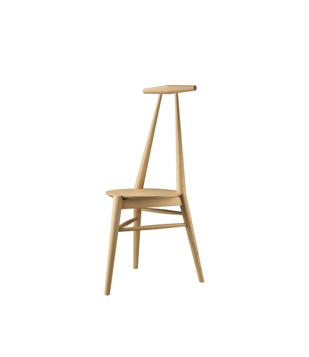 FDB Møbler Anker Chair in natural solid oak, designed by Stine Weigelt