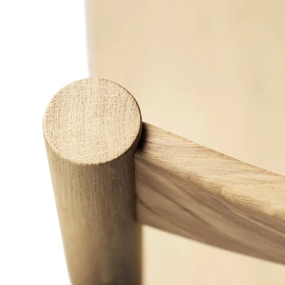 FDB Møbler Lønstrup Chair in solid oak (black), designed by Stine Weigelt