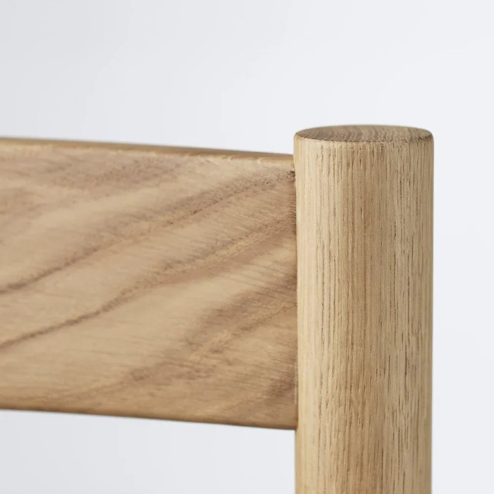 FDB Møbler Lønstrup Chair in solid oak (black), designed by Stine Weigelt