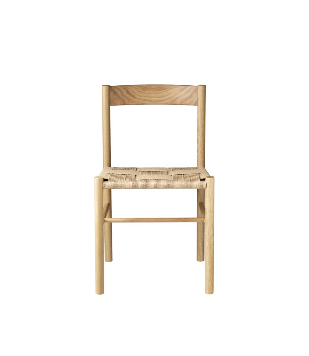 FDB Møbler Lønstrup Chair in solid oak, designed by Stine Weigelt