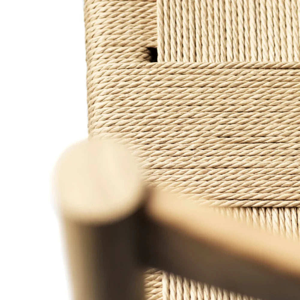 FDB Møbler Lønstrup Chair in solid oak, designed by Stine Weigelt