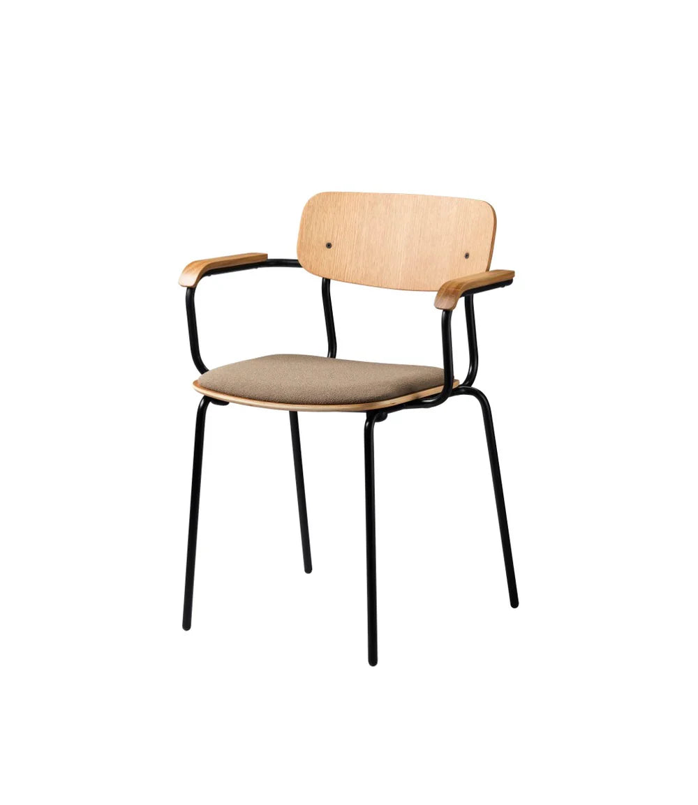 J183 Holmen Stackable Chair with Cushion