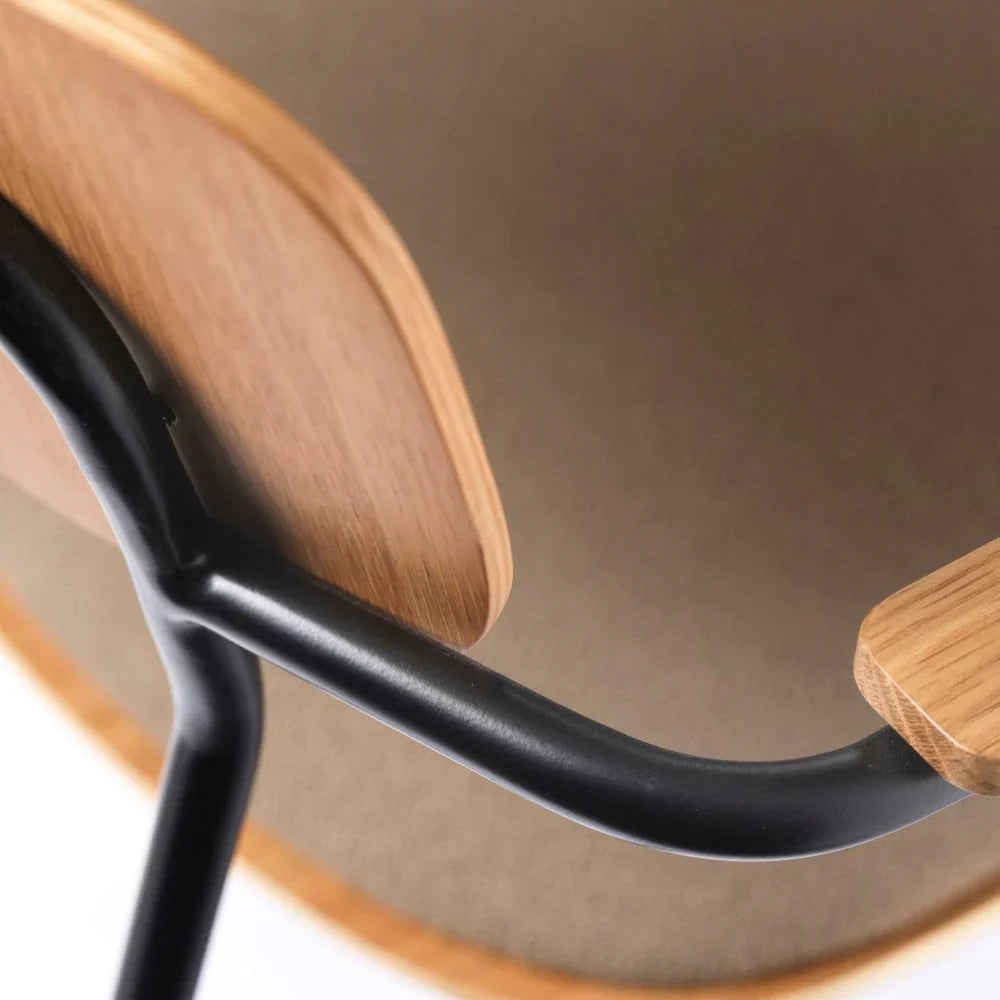 J183 Holmen Stackable Chair with Cushion