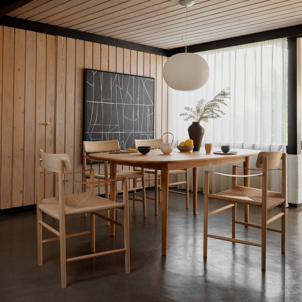 FDB Møbler Hesbjerg Chair in oiled solid oak