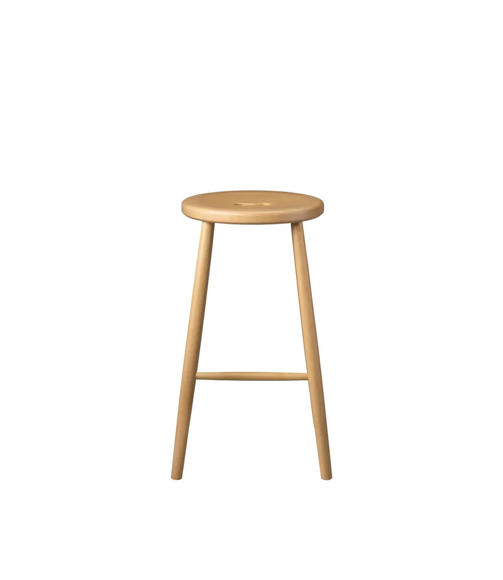 FDB Møbler Counter in solid beech, designed by Børge Mogensen