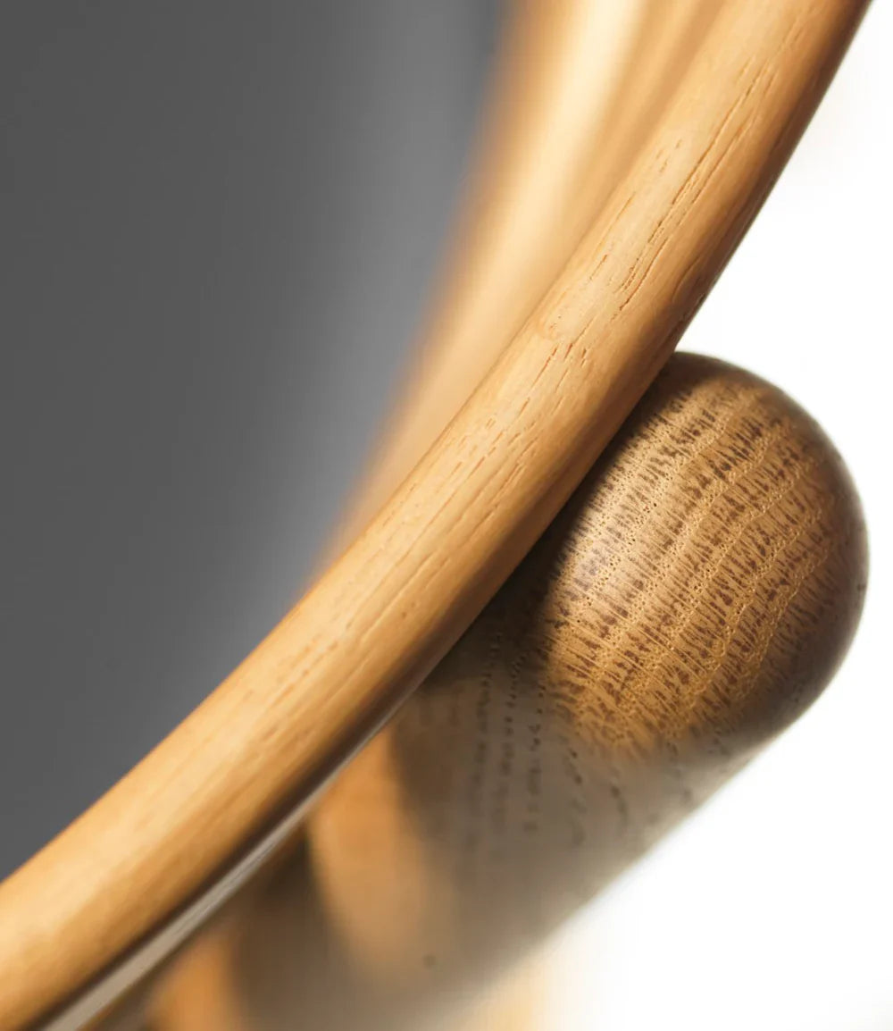 FDB Møbler Chair Set of 2 in black-stained solid oak, designed by Poul M. Volther