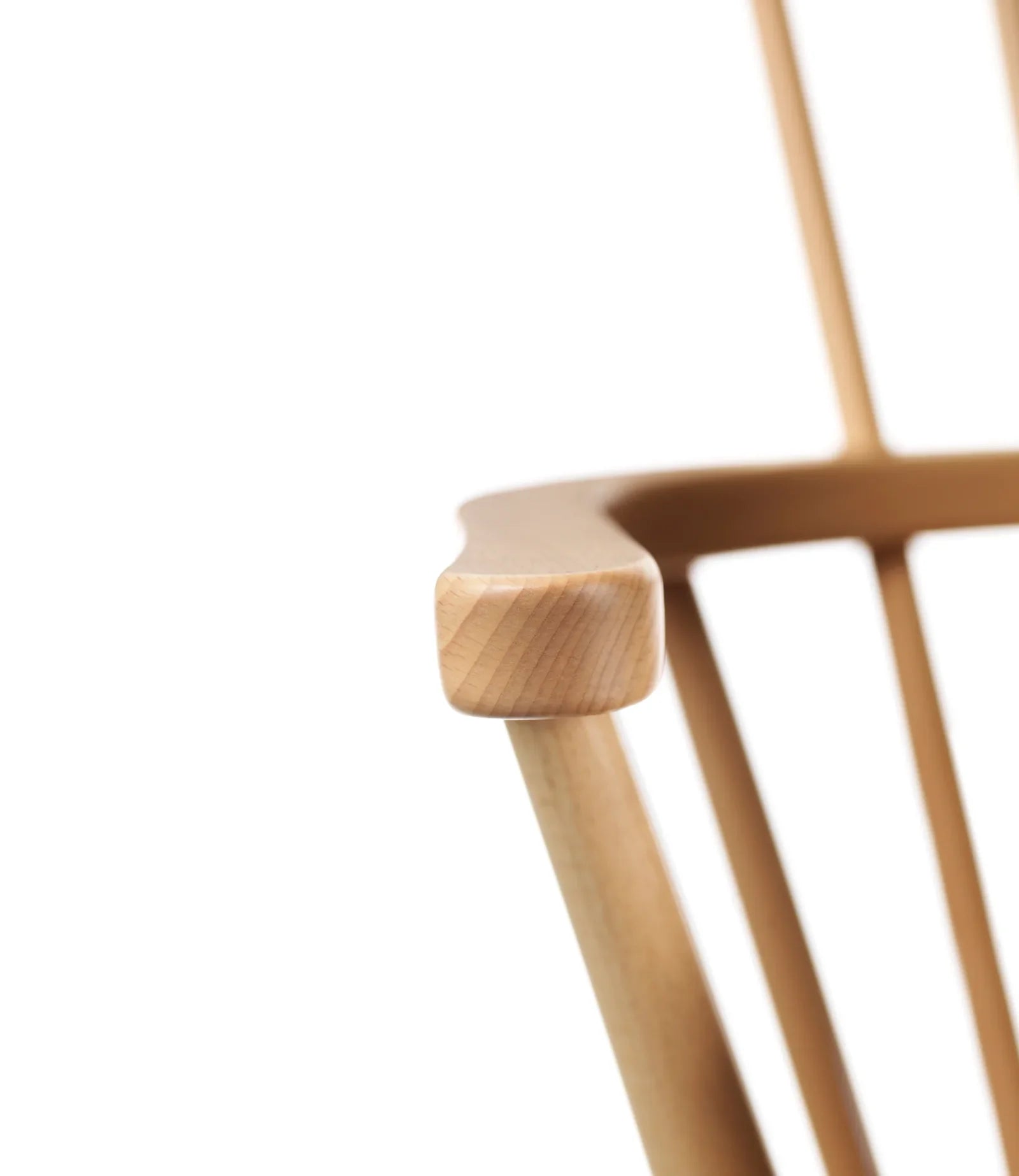 FDB Møbler Chair in natural solid beech, designed by Børge Mogensen