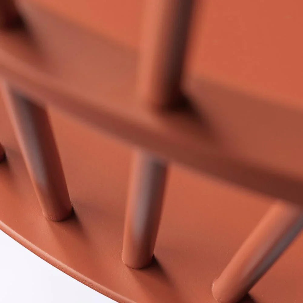 FDB Møbler Chair in solid beech (brick red), designed by Børge Mogensen
