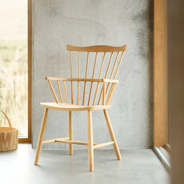 FDB Møbler Chair in solid oak, designed by Børge Mogensen