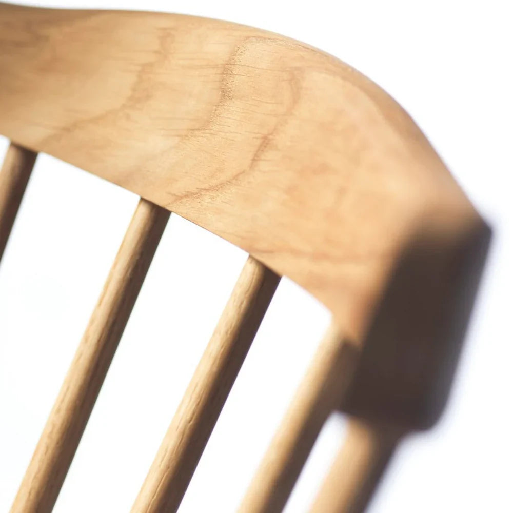 FDB Møbler Rocking chair in solid oak, designed by Børge Mogensen