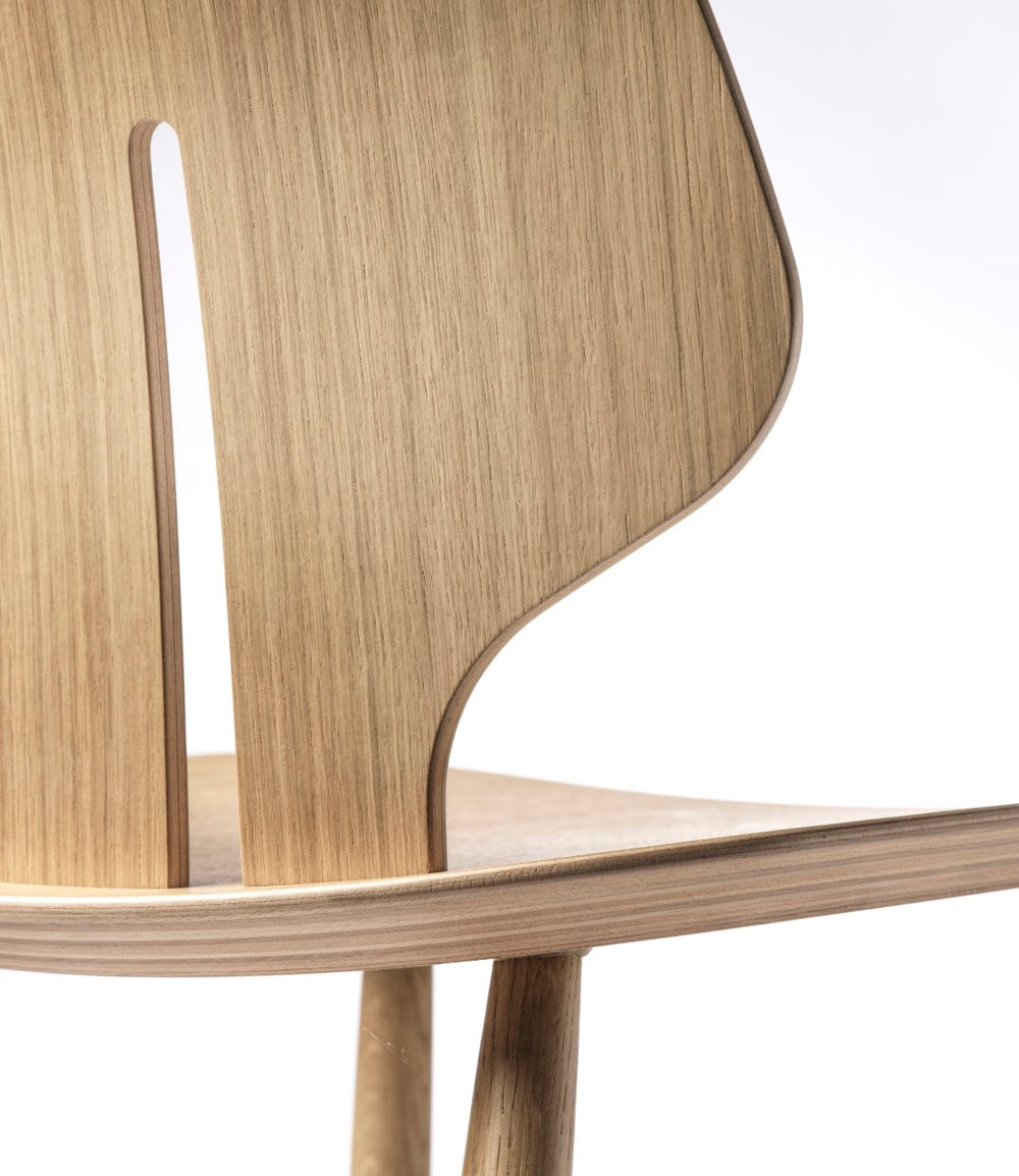 FDB Møbler Chair in solid oak, designed by Børge Mogensen