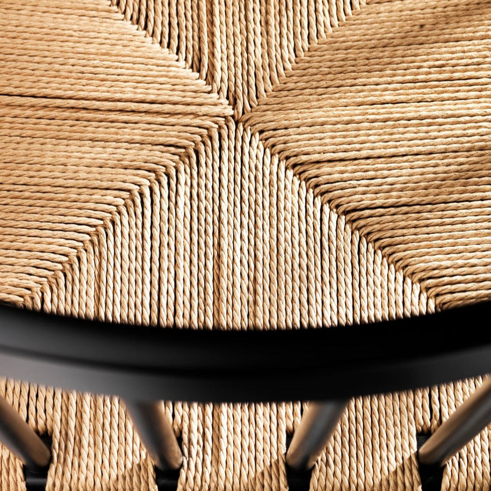FDB Møbler Chair in jet black solid beech, designed by Jørgen Bækmark