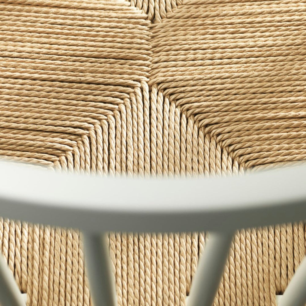 FDB Møbler Chair in solid beech (pure white), designed by Jørgen Bækmark