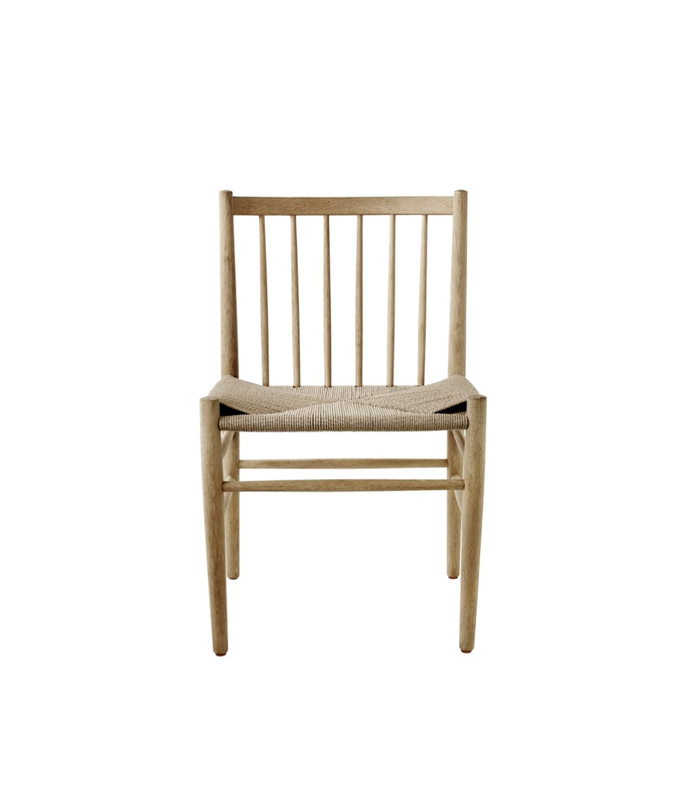 FDB Møbler Chair in oiled solid oak, designed by Jørgen Bækmark