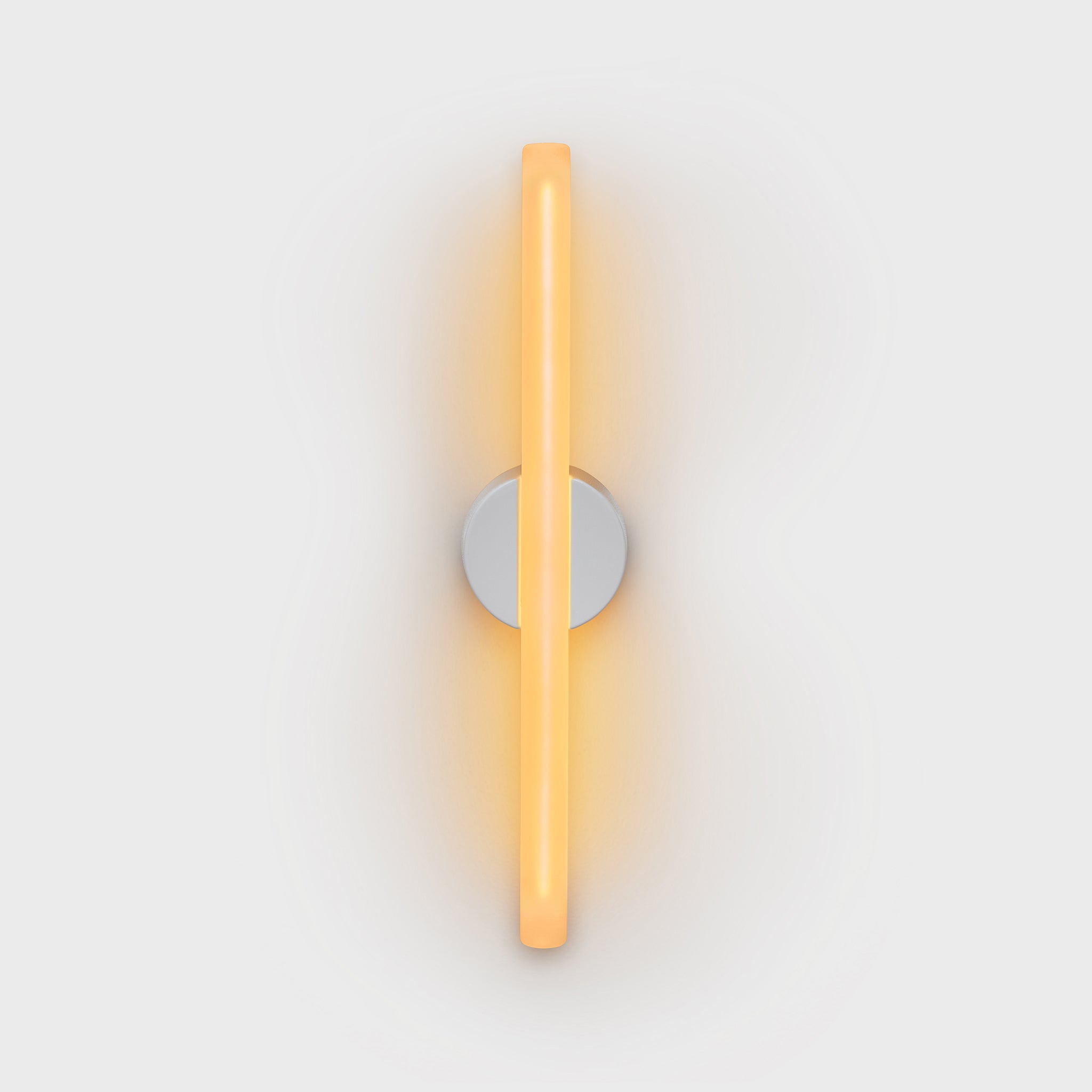 Kilter 1.0 Sconce in White, illuminated, 2200K
