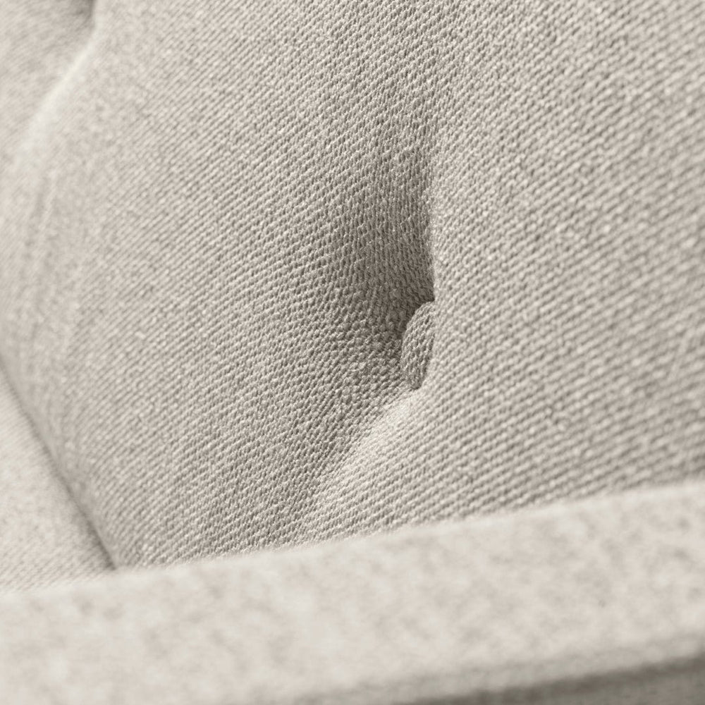 FDB Møbler Firhøj 2,5 pers. couch in solid oak (beige grey)