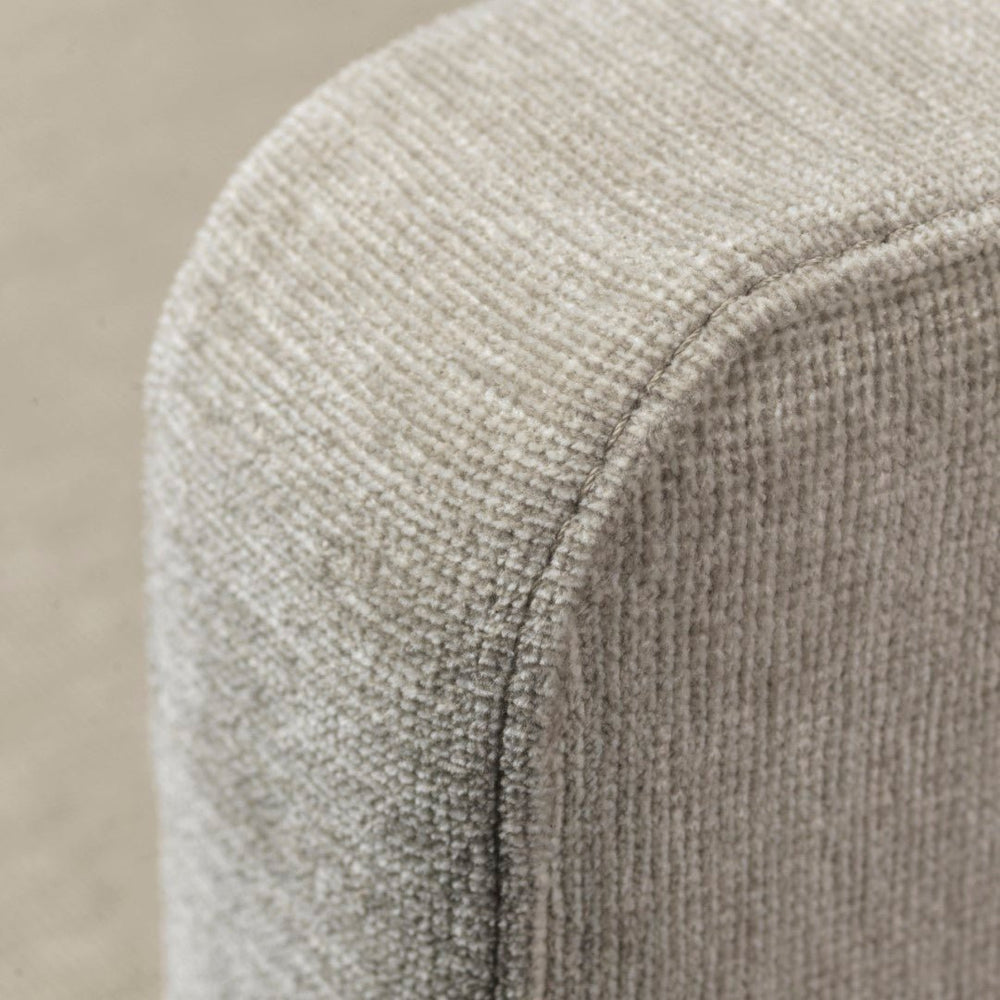 FDB Møbler Firhøj 2,5 pers. couch in powder-coated steel (tangent, beige)