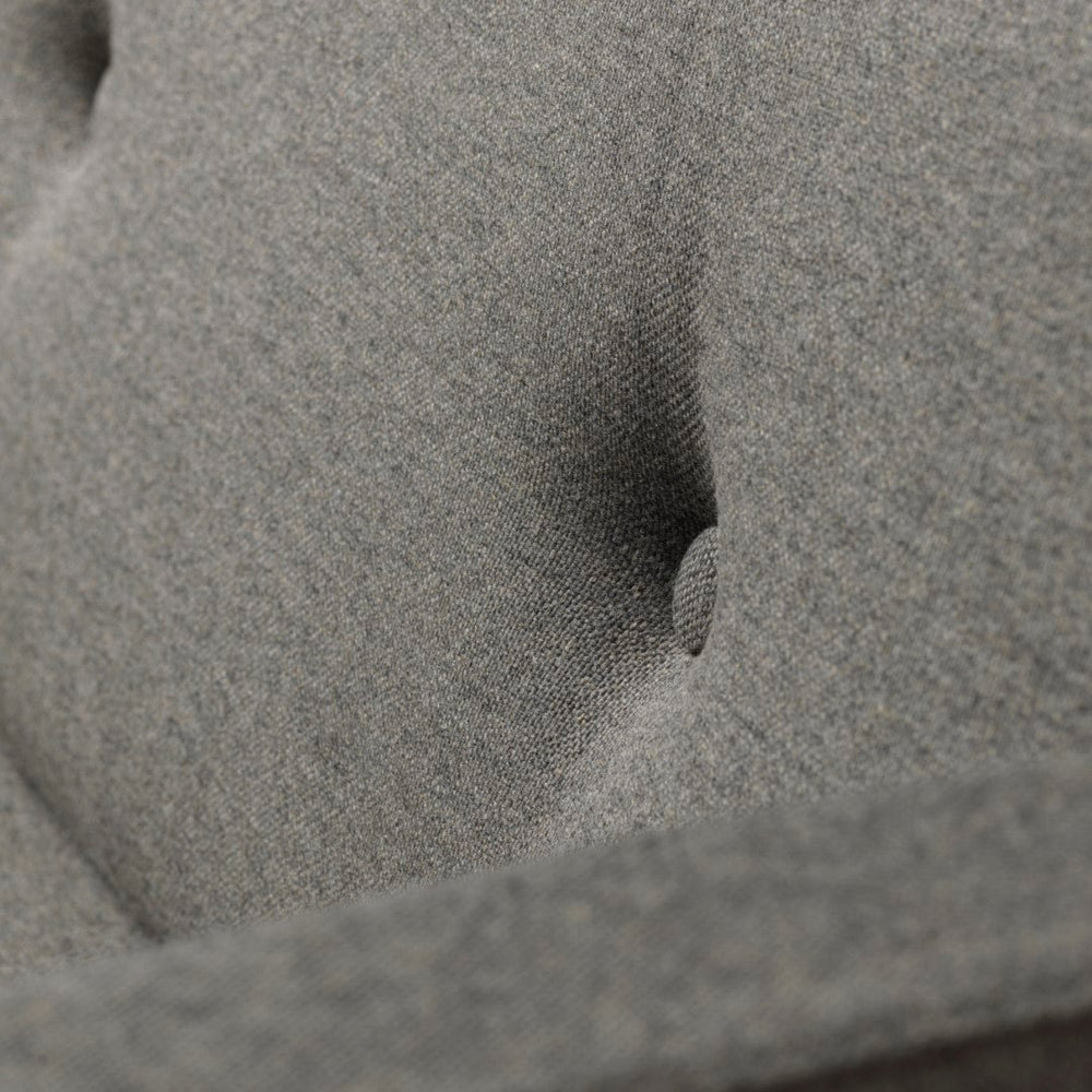 FDB Møbler Firhøj 2,5 pers. couch in powder-coated steel (grey)