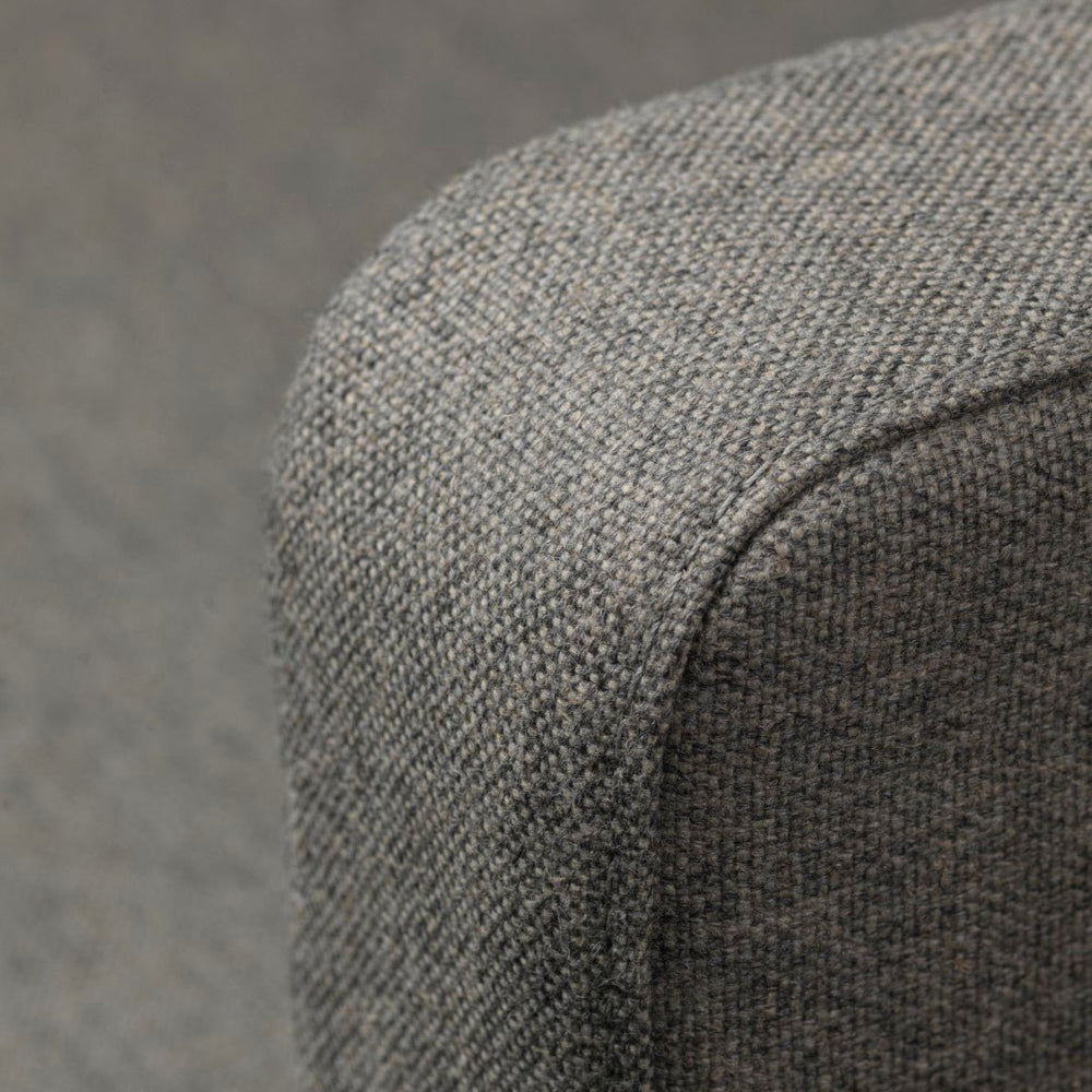 FDB Møbler Firhøj 2,5 pers. couch in powder-coated steel (grey)