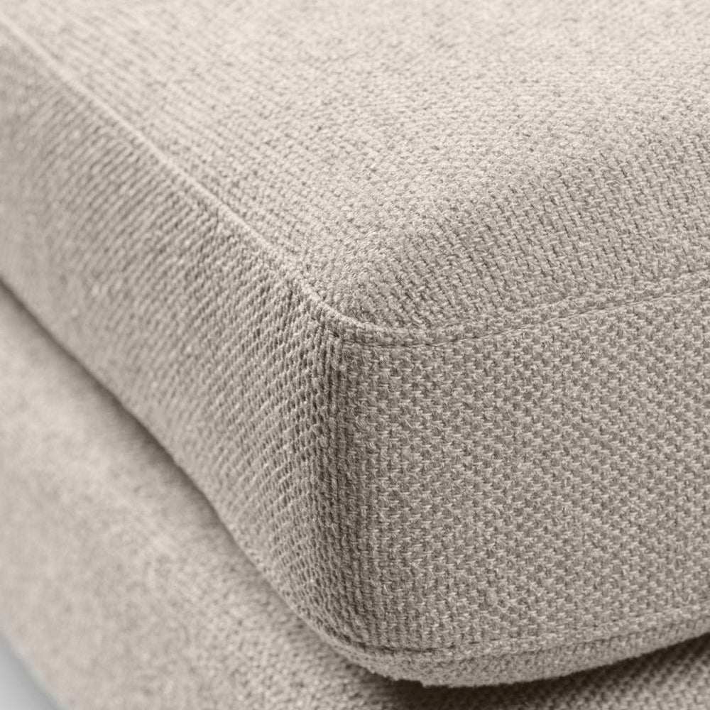 FDB Møbler Firhøj Pouf Module in solid oak (beige grey)