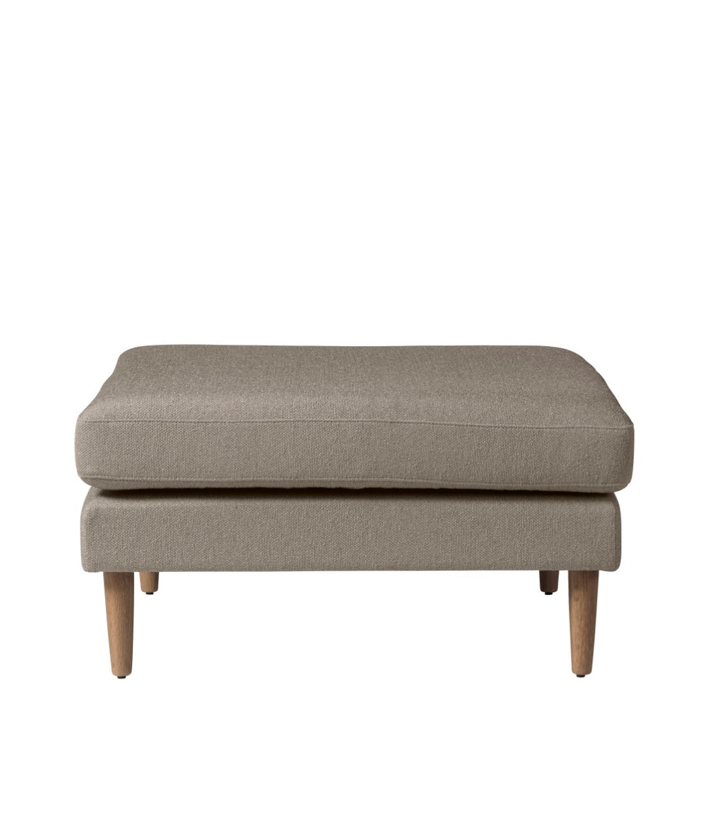 FDB Møbler Firhøj Pouf Module in solid oak (light brown)