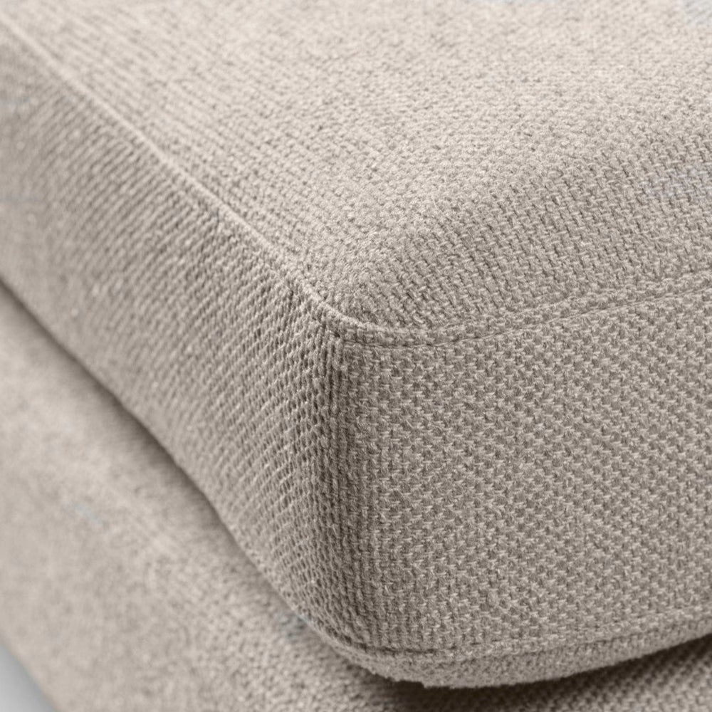 FDB Møbler Firhøj Pouf Module in powder-coated steel (beige grey)