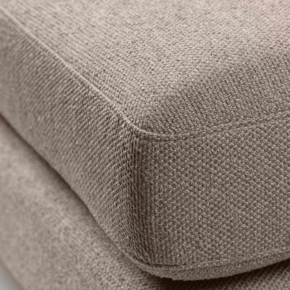 FDB Møbler Firhøj Pouf Module in powder-coated steel (light brown)