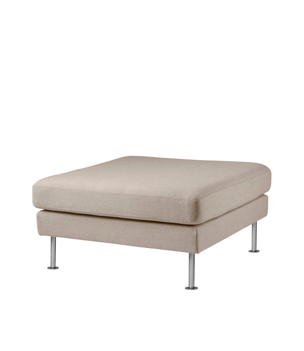 FDB Møbler Firhøj Pouf Module in powder-coated steel