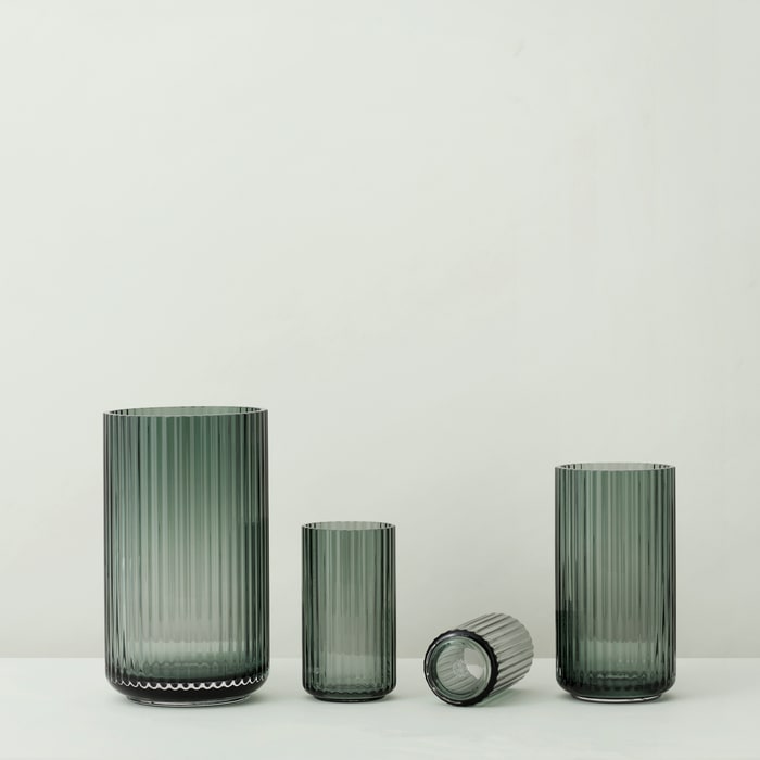 Lyngby Porcelain Glass Vases