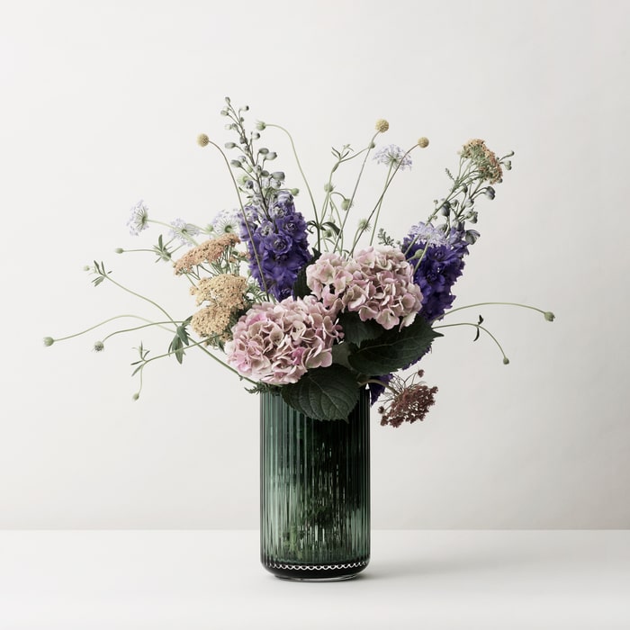 Lyngby Porcelain Glass Vases