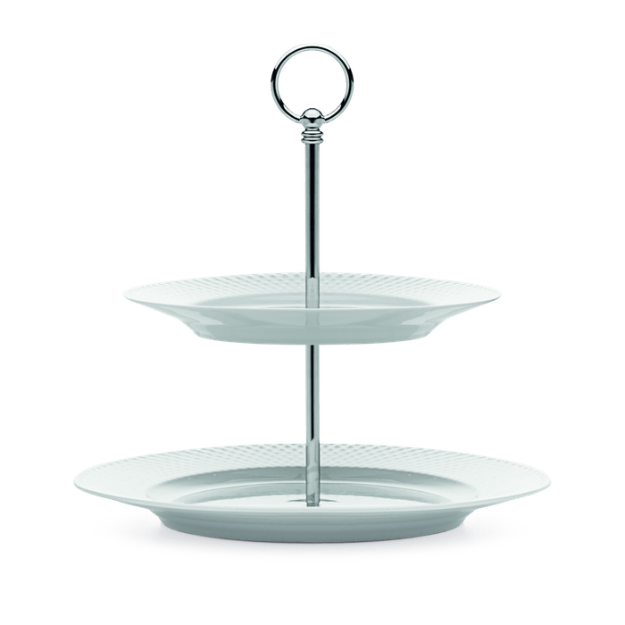Lyngby Porcelæn Rhombe White Serveware