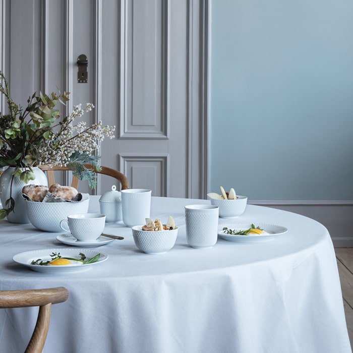 Lyngby Porcelain Rhombe Bowl