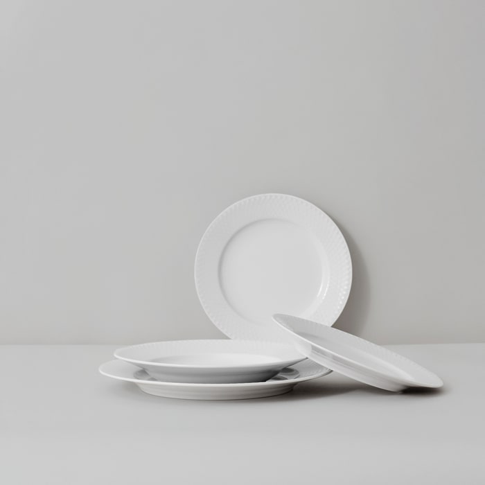 Lyngby Porcelain Rhombe Plates