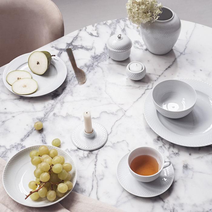 Lyngby Porcelain Rhombe Bowl