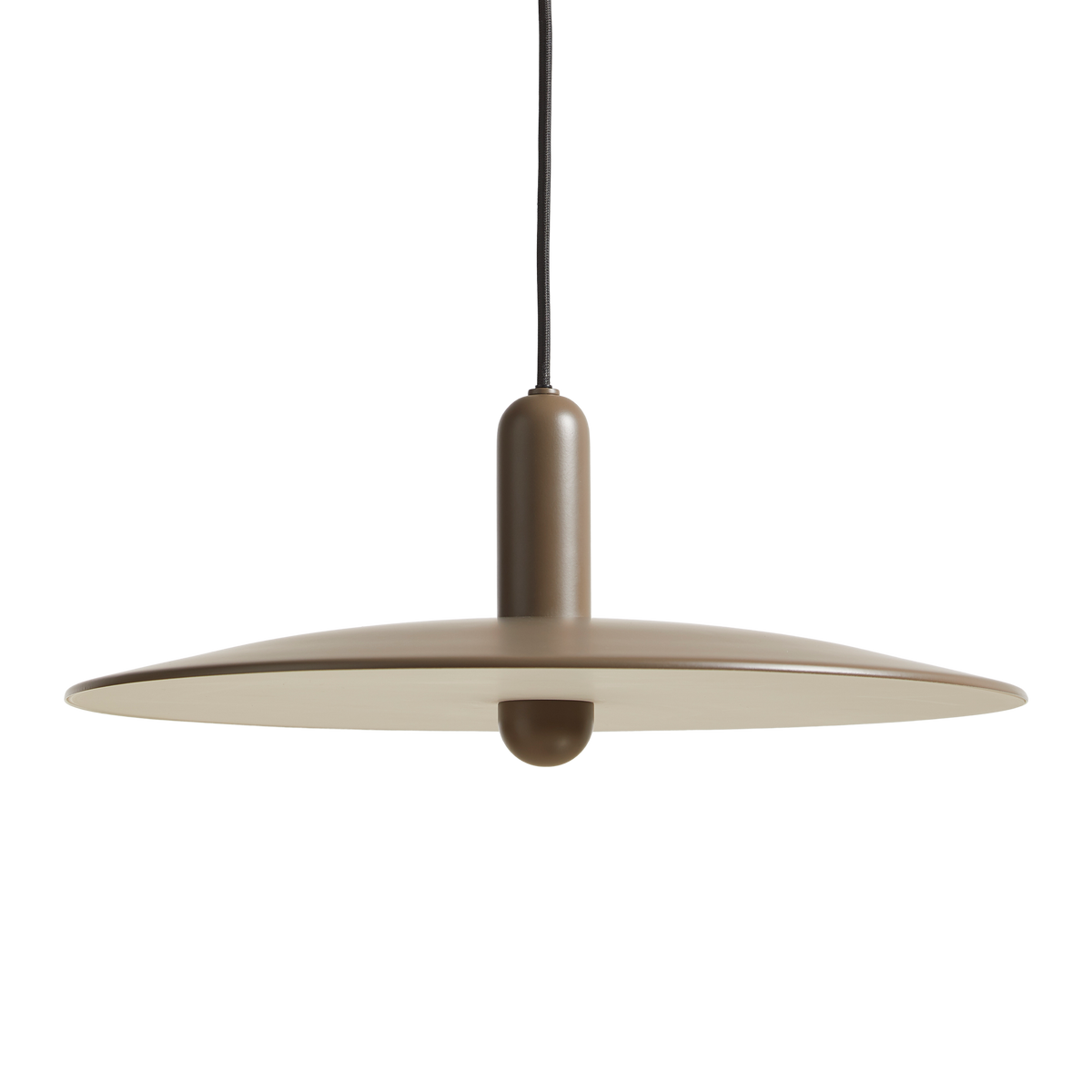 WOUD LU Pendant Large in Taupe designed by Beaverhausen