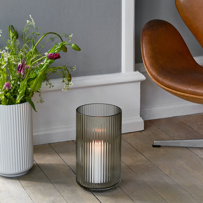 Lyngby Porcelain Glass Vases