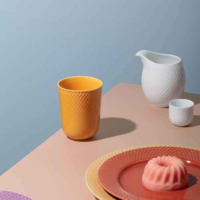 Lyngby Porcelæn Rhombe Color Mug