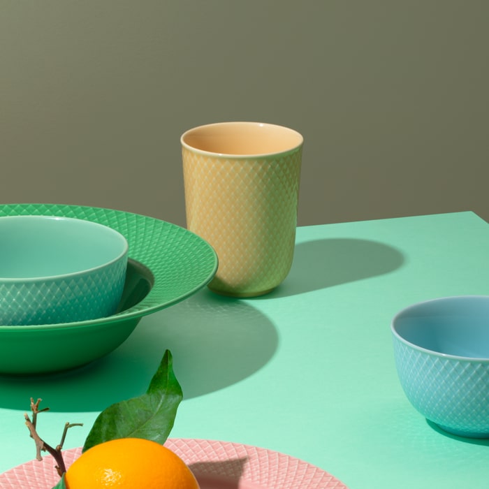 Lyngby Porcelæn Rhombe Color Mug
