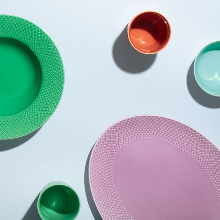 Lyngby Porcelæn Rhombe Color Serveware