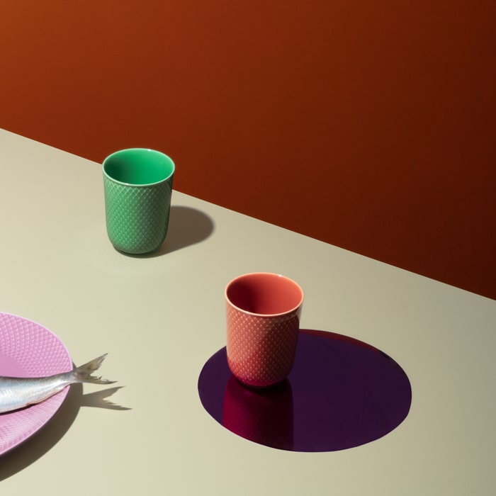 Lyngby Porcelæn Rhombe Color Mug