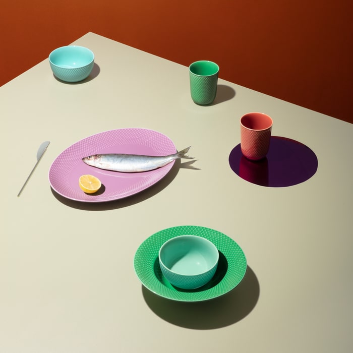 Lyngby Porcelæn Rhombe Color Serveware