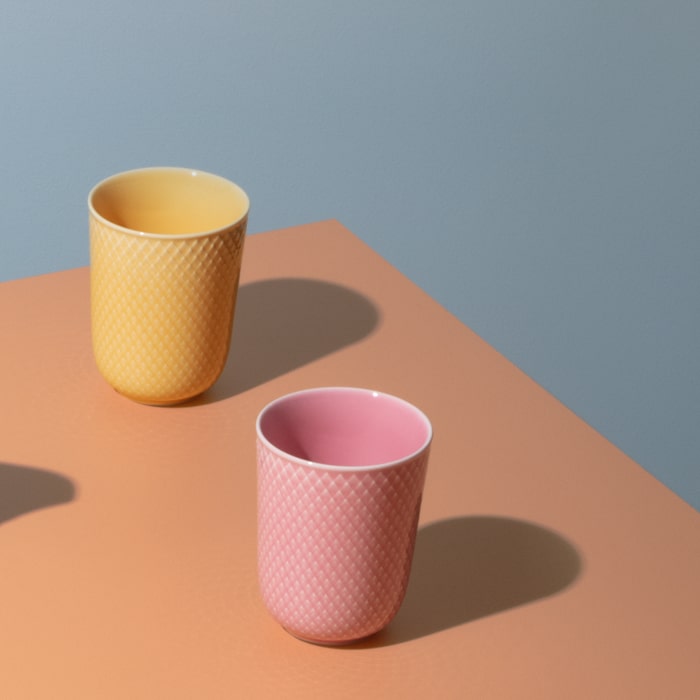 Lyngby Porcelæn Rhombe Color Mug